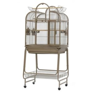 Dayang Luxury Ayaklı Papağan Kafesi 70x63x157