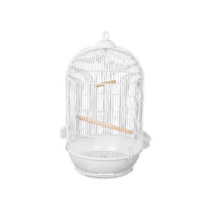 Dayang Yuvarlak Kafes Renkli 40x70 Cm Beyaz