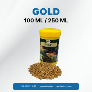 GOLD – Japon Balığı Yemi – 100 ML / 250 ML
