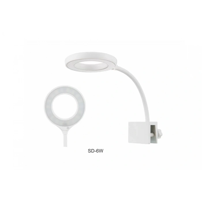 Sobo Akvaryum Klipsli Led Askı Lamba Beyaz+Pembe SD-6W