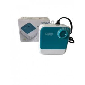 Sobo Ayarlanabilir Sessiz Çift Çıkışlı Akvaryum Hava Motoru AQ-005