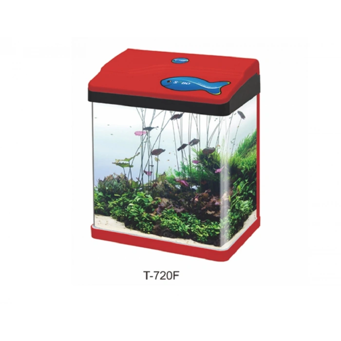 Sobo Masaüstü Akvaryum T-720F Beyaz