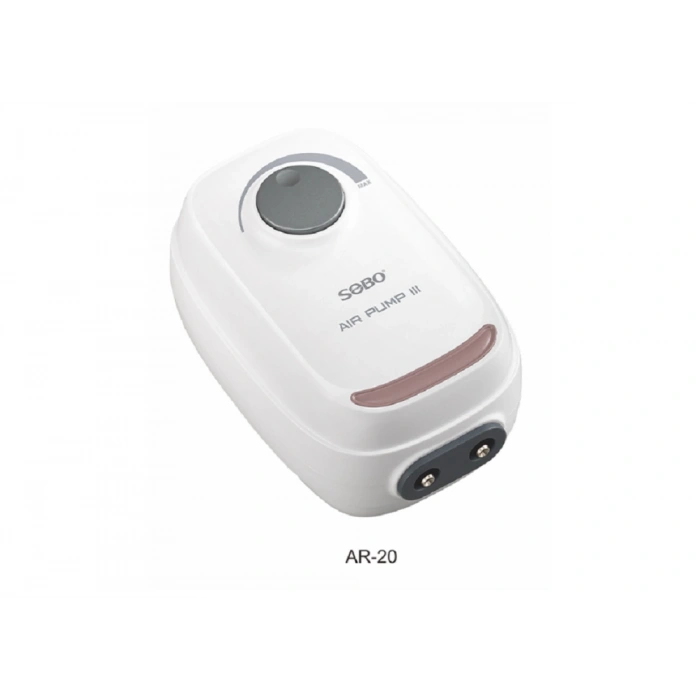 Sobo Sessiz Ayarlanabilir Çift Çıkışlı Hava Motoru AR-20