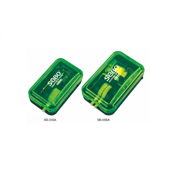 Sobo Tek Çıkışlı Transparan Akvaryum Hava Motoru SB-333A