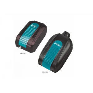 Sobo Üç Aşamalı Çift Çıkışlı Akvaryum Hava Motoru SB-1106